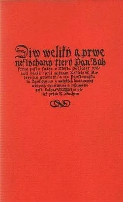 O divu velikém v městě Počátkách 1586