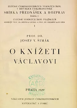 O knížeti Václavovi