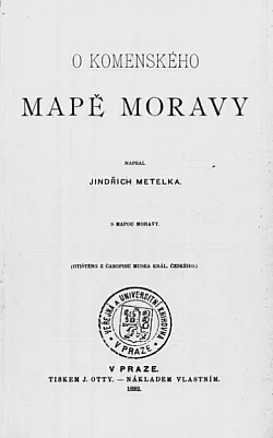 O Komenského mapě Moravy