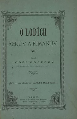 O lodích Řekův a Římanův