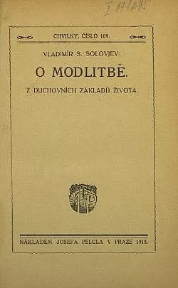O modlitbě: Z duchovních základů života