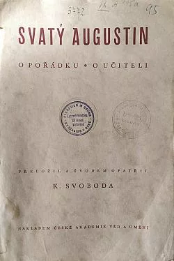O pořádku / O učiteli