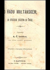 O řádu maltánském