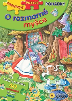 O rozmarné myšce - Samolepkové puzzle pohádky