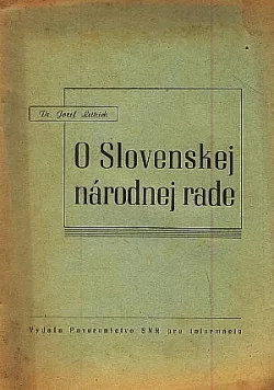 O Slovenskej národnej rade