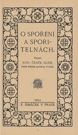 O spoření a spořitelnách