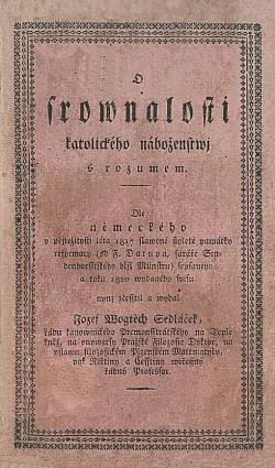 O srownalosti katolického náboženstwj s rozumem