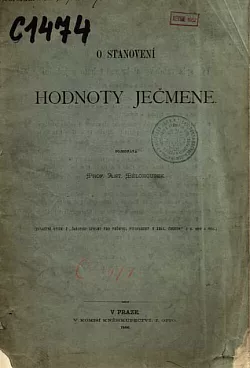 O stanovení hodnoty ječmene