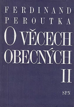 O věcech obecných II