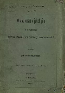 O vlivu droždí v jakost piva