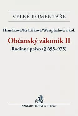 Občanský zákoník II: Rodinné právo (§655-975)