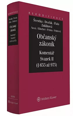 Občanský zákoník – Komentář. Svazek II