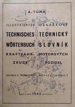 Obrázkový technický slovník motorových vozidel : německý a český
