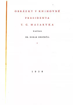 Obrázky v knihovně presidenta T.G.Masaryka