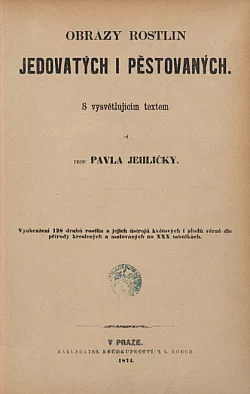 Obrazy rostlin jedovatých i pěstovaných