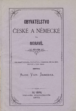 Obyvatelstvo české a německé na Moravě