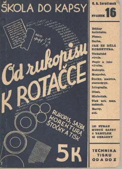 Od rukopisu k rotačce