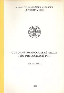 Odborné francouzské texty pro posluchače PEF
