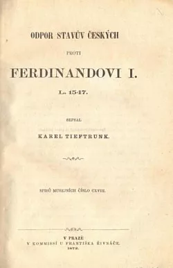 Odpor stavův českých proti Ferdinandovi I. L. 1547