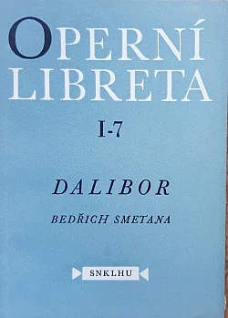 Dalibor-Operní libreta
