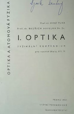 Optika a atomová fyzika - 1. díl optika