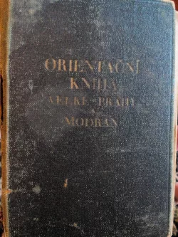 Orientační kniha Velké Prahy a Modřan