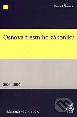 Osnova trestního zákoníku 2004-2006