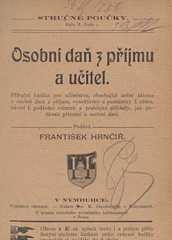 Osobní daň z příjmu učitelů