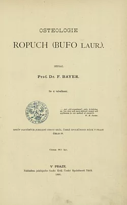 Osteologie ropuch