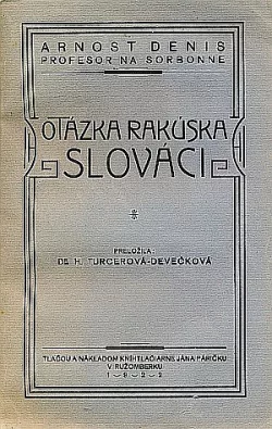 Otázka Rakúska. Slováci