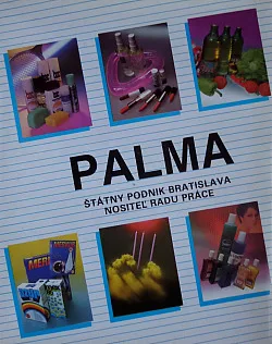 Palma štátny podnik Bratislava nositeľ Radu práce
