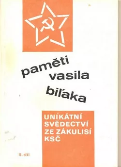 Paměti Vasila Biľaka (2.díl)