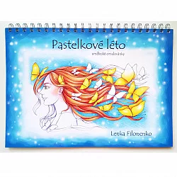 Pastelkové léto - omalovánky pro dospělé