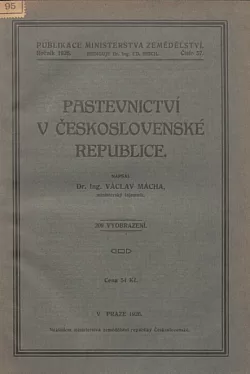 Pastevectví v Československé republice