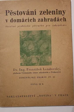 Pěstování zeleniny v domácích zahradách