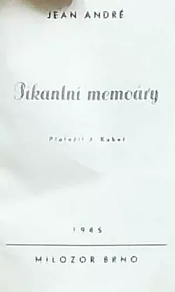 Pikantní memoáry