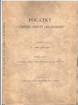 Počátky českého hnutí dělnického