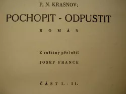Pochopit - Odpustit I.