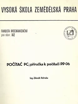 Počítač PC - Příručka k počítači PP 06