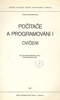 Počítače a programování I - cvičení
