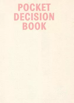 Pocket decision book