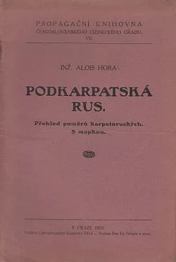 Podkarpatská Rus: Přehled poměrů karpatoruských
