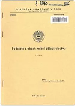 Podstata a obsah velení dělostřelectvu