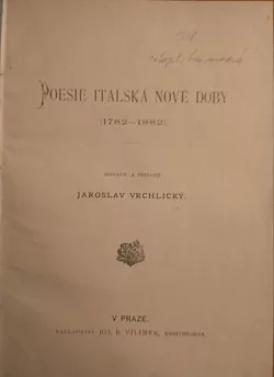 Poezie italská nové doby