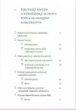 Politický systém a náboženská sloboda podľa islamského náboženstva