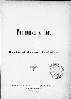 Pomněnka z hor