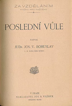 Poslední vůle