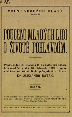 Poučení mladých lidí o pohlavním životě