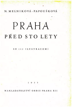 Praha před sto lety