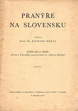 Pranýře na Slovensku